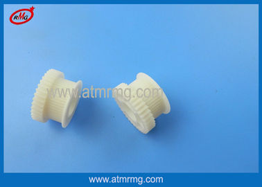 WBM-CS UF đôi bánh răng nhựa Hitachi bộ phận ATM 4P008820-001, Trắng